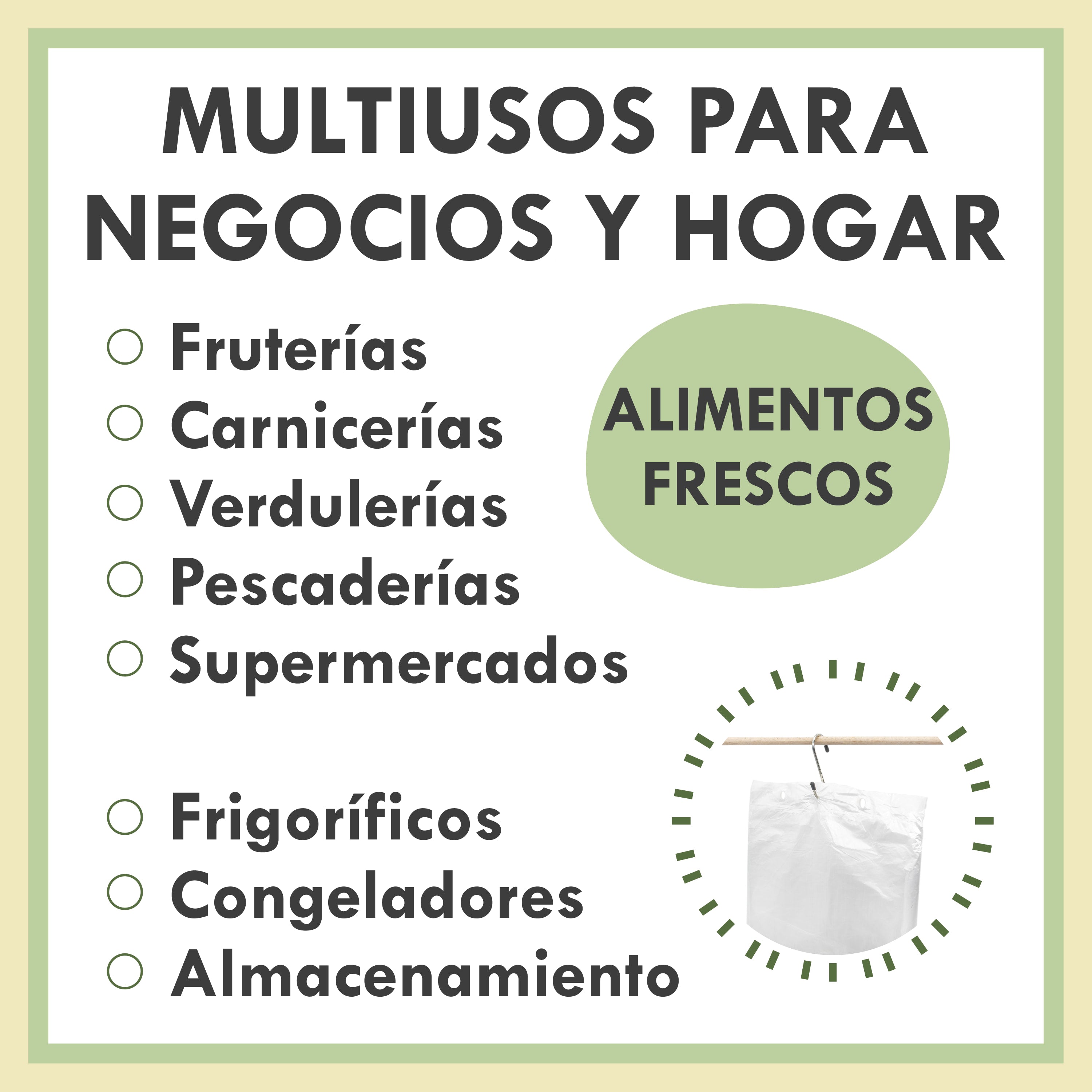 Zenic Bolsas de Plástico Sin Asa en Bloque, Translúcidas y Transparentes, Resistentes, Aptas para Congelación, Uso Alimentario, para Frutería, Carnicería y Pescadería
