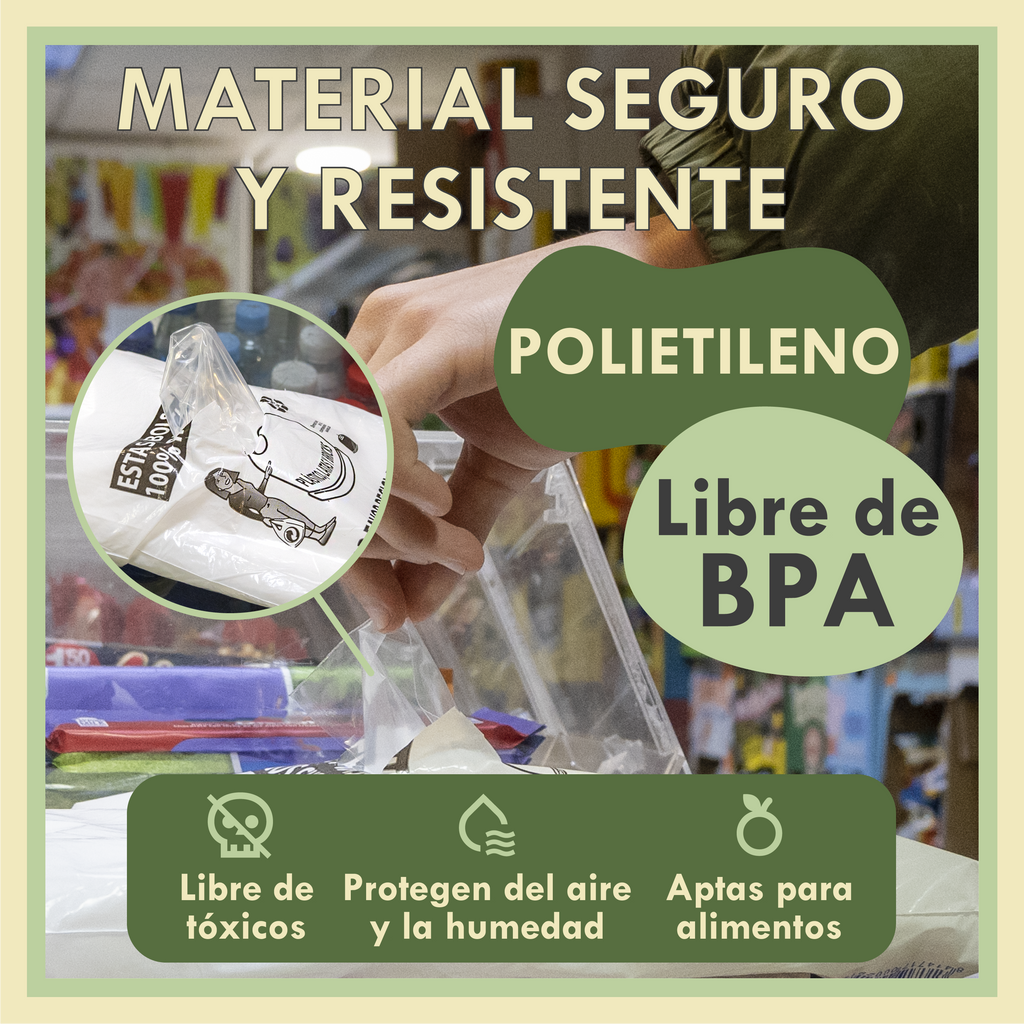 Bolsas Transparentes para Chuches y Caramelos Pack 1KG para Fiestas y Comercios