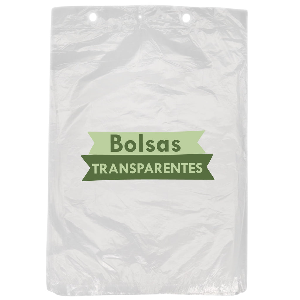 Bolsas de Plástico Sin Asa en Bloque, Translúcidas y Transparentes, Resistentes, Aptas para Congelación, Uso Alimentario, para Frutería, Carnicería y Pescadería