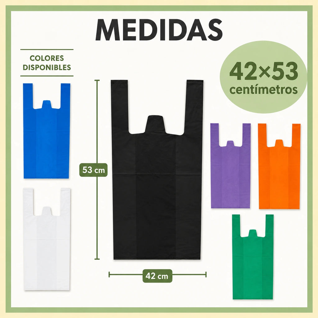 Lote Take Away: Envases de Aluminio + Papel de Aluminio + Bolsas Tipo Camiseta