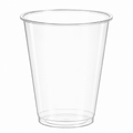 Vasos Reutilizables de Plástico Transparente 300 ml, Aptos para 20 Lavados Resistentes y Apilables para Café Cerveza Refrescos Fiestas Celebraciones