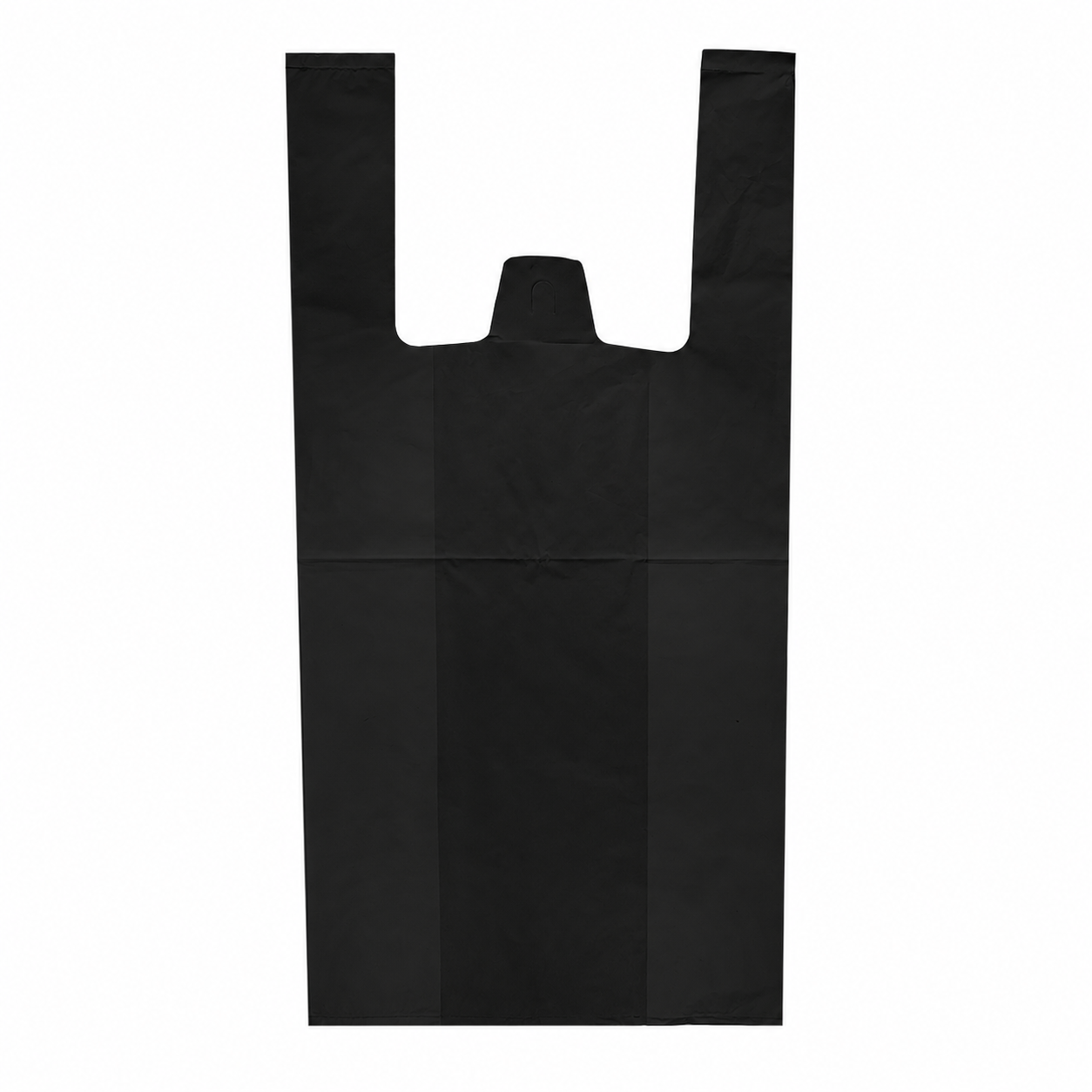 Bolsas de Plástico con Asas Tipo Camiseta Reutilizables 42x53 cm, Paquete de 1 kg, Resistentes, 70% Recicladas, Naranja, para Supermercado, Frutería y Comercio