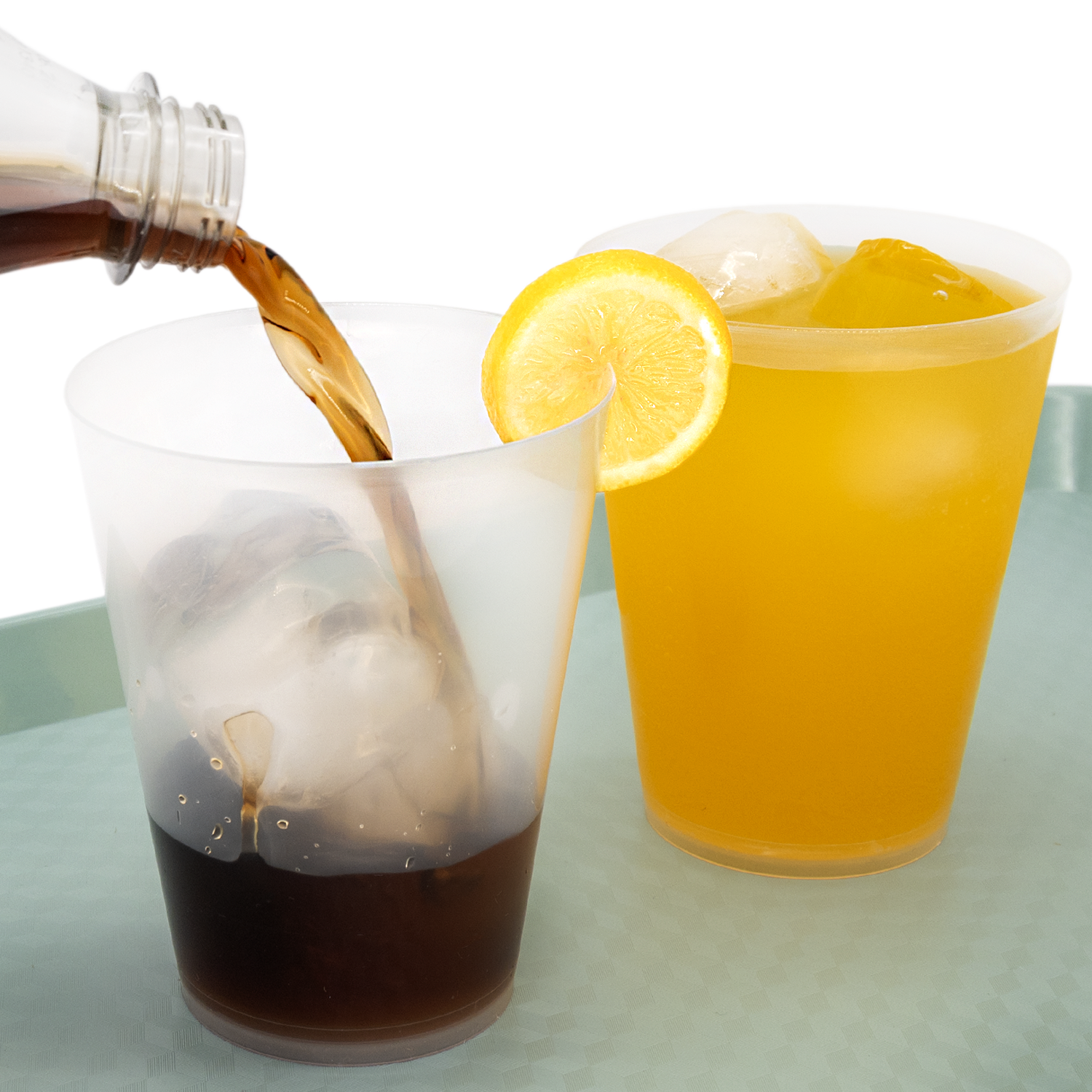 Vasos Desechables de Plástico Duro Reutilizables 480ml Aptos Lavavajillas Sin BPA