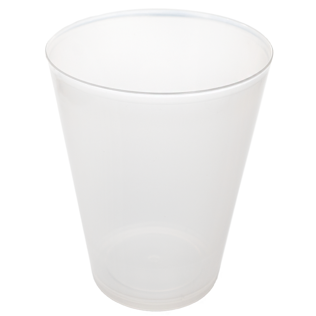 Vasos Desechables de Plástico Duro Reutilizables 480ml Aptos Lavavajillas Sin BPA